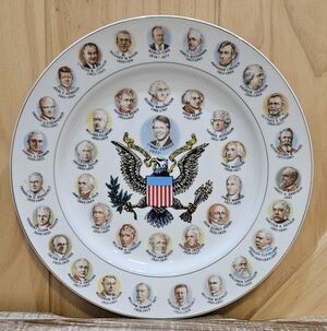 Vintage | Jimmy Carter 200 Years Of Presidents Presidential Commemorative Plate